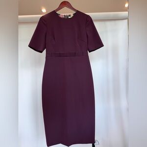 Ted Baker Rich Plum Midi Dress